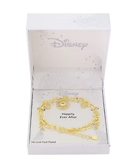 Disney Cinderella Crystal Chain Link Bracelet