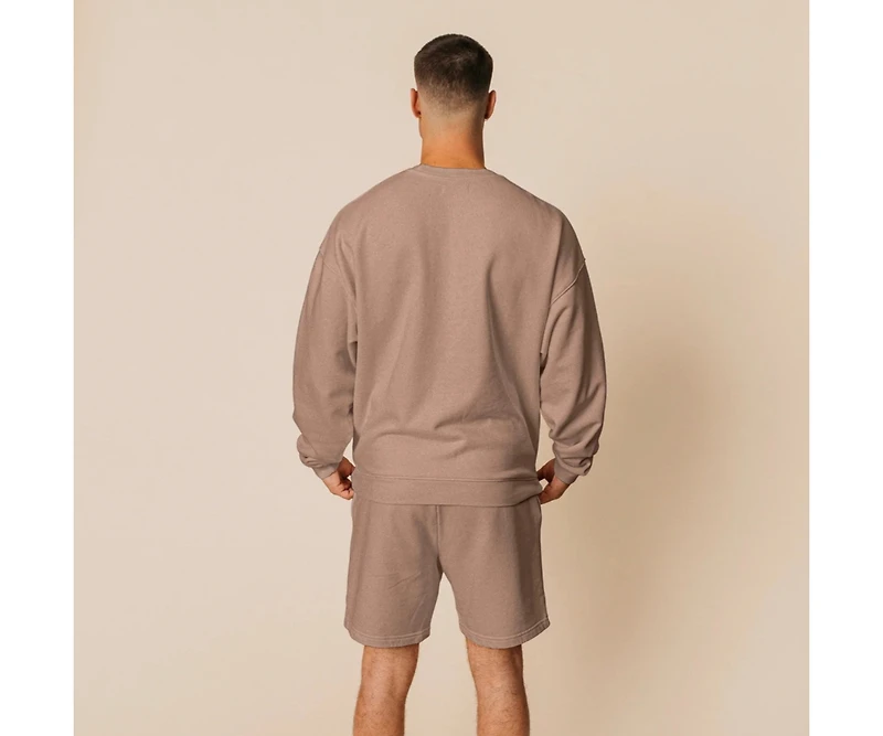 Ocio Big & Tall Men s Organic Cotton Teddy Everywhere Shorts - Plus and Special