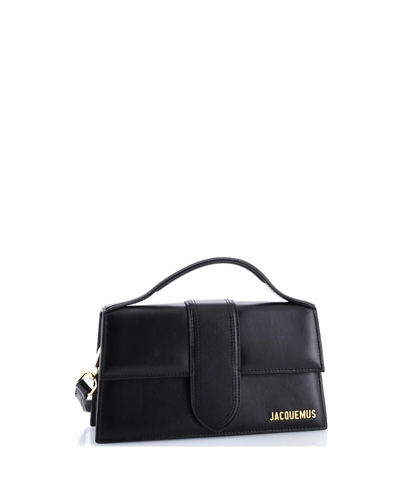 Pre-Owned Jacquemus Le Grand Bambino Flap Bag Leather