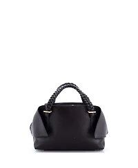 Pre-Owned Salvatore Ferragamo Medium Braided Top Handle Fold Bag Leather