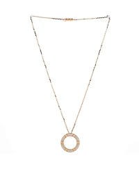 Pre-Owned Cartier Pave Love Pendant Necklace