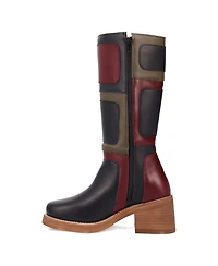 Dingo Women's Patches Leather Boot