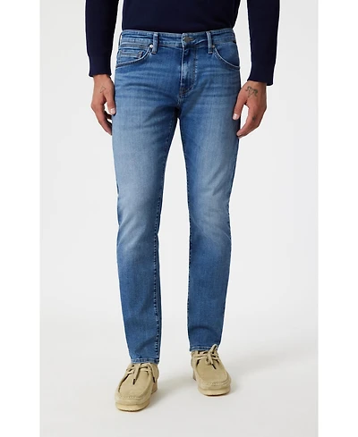 Mavi Jeans Men's Jake Slim Leg Mid Brushed Nashville