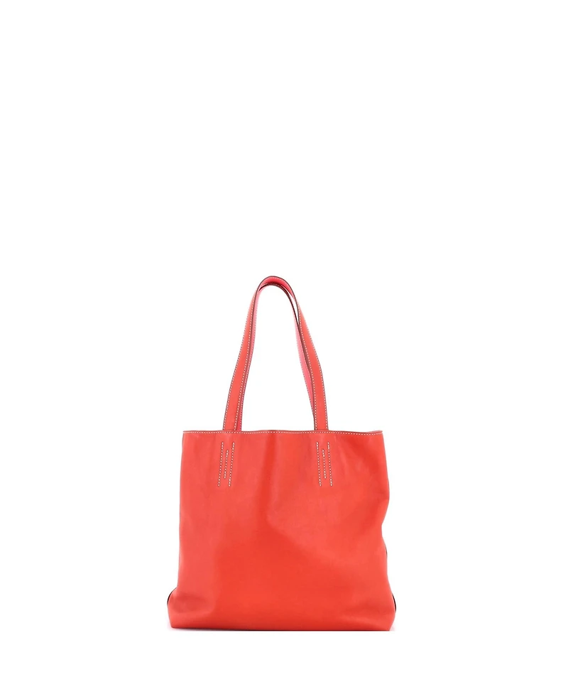 Pre-Owned HERMES 28 Double Sens Tote Veau Sikkim