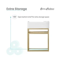 Pierre Single, Open Shelf