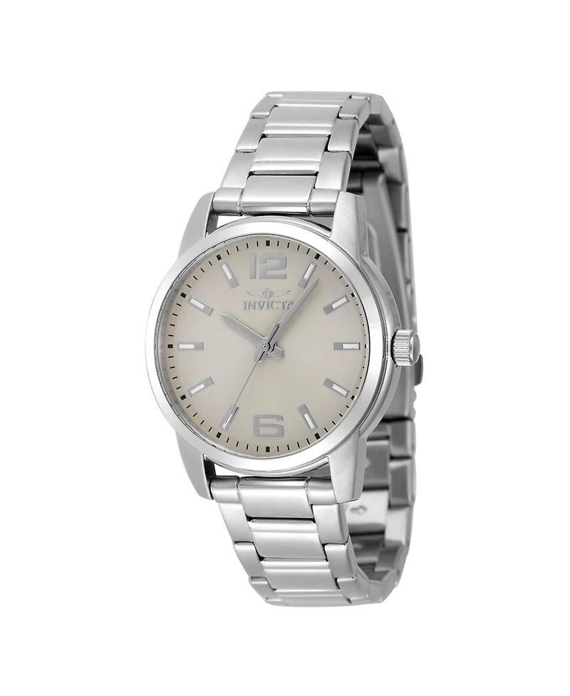 Invicta Women's 48498 Celestial Quartz 3 Hand Ivory Dial Watch