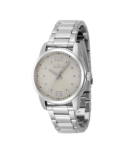 Invicta Women's 48498 Celestial Quartz 3 Hand Ivory Dial Watch