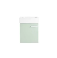 Swiss Madison Colmer 18" Wall-Mounted Bathroom Vanity in Mint