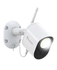 Toucan Security Floodlight Camera No Subscription Required