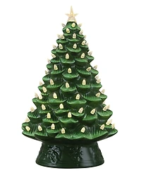 Mr. Christmas 18 " Nostalgic Ceramic Tree with White Lights