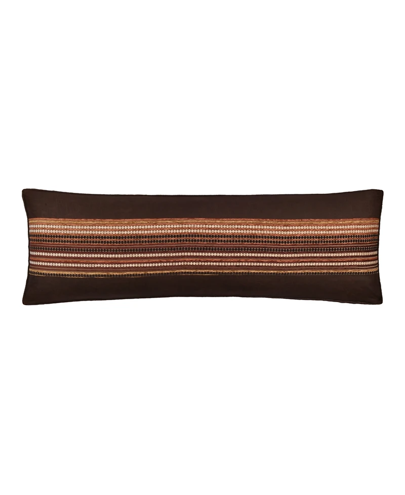 J Queen New York Sundance Reading Bolster Decorative Pillow, 15" x 52"