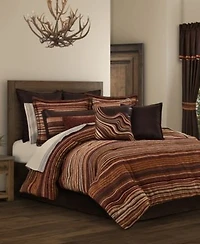 J Queen New York Sundance Chenille Stripe Comforter Sets