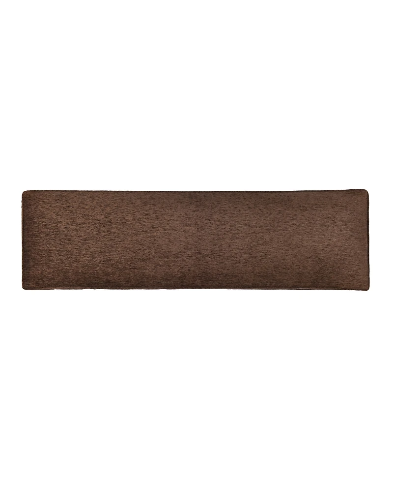 J Queen New York Sofia Chenille Stripe Bolster Decorative Pillow, 15" x 52"