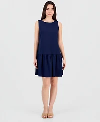 Robbie Bee Women's Drop-Waist Shift Dress