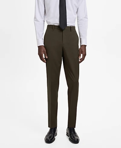 Mango Men's Milan Slim-Fit Suit Pants