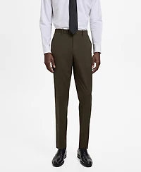Mango Men's Milan Slim-Fit Suit Pants
