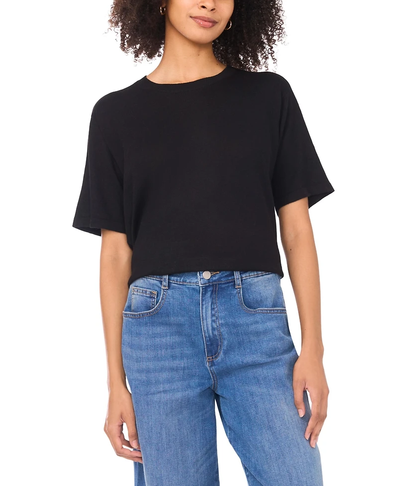 Vince Camuto Women's Crewneck T-Shirt
