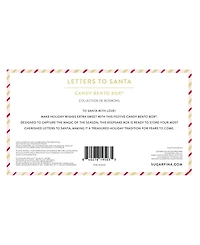 Sugarfina Holiday Letters to Santa Candy Bento Box, 2 Piece