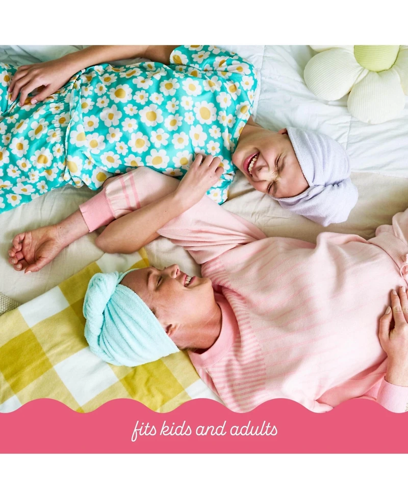 Turbie Twist Deluxe Wet Dry - Microfiber Tt and Shower Cap Multicolor