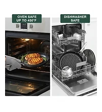Techef - Onyx Collection - 12 Inch Grill Pan