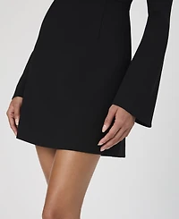 French Connection Women's Whisper Sweetheart Neck Mini Dress