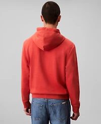 Calvin Klein Men's Monogram Logo Fleece Hoodie