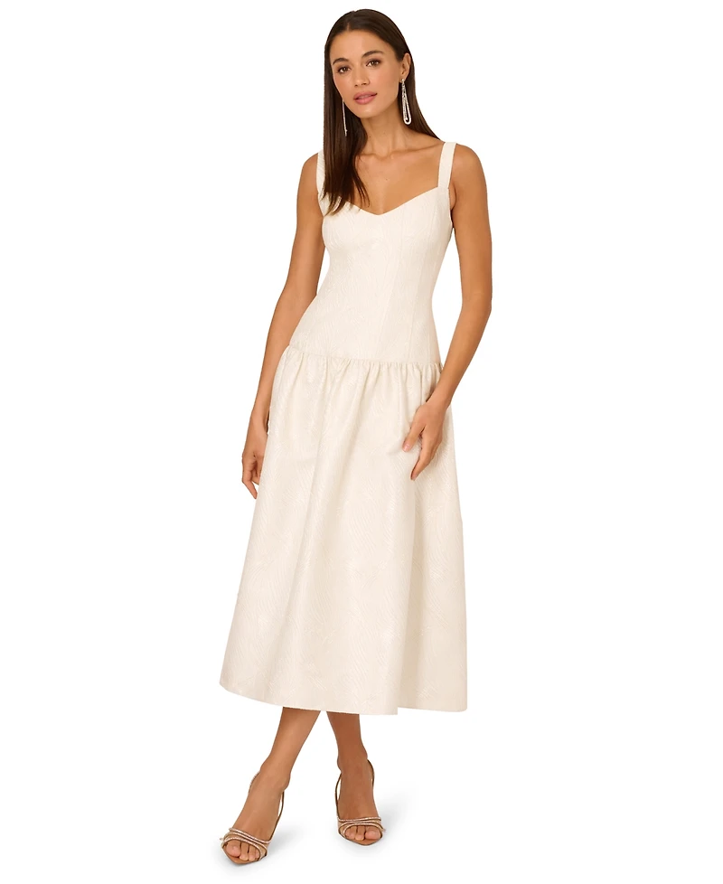 Adrianna Women's Sweetheart Midi Dress