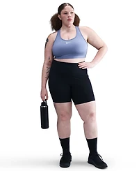 Nike Plus Active Medium-Support Padded Logo Sports Bra