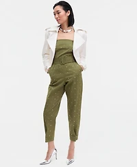 I.n.c. International Concepts Women's Embellished Strapless Jumpsuit, Macy's Exclusive