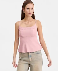 Bar Iii Women's Double Layered Peplum Camisole, Macy's Exclusive