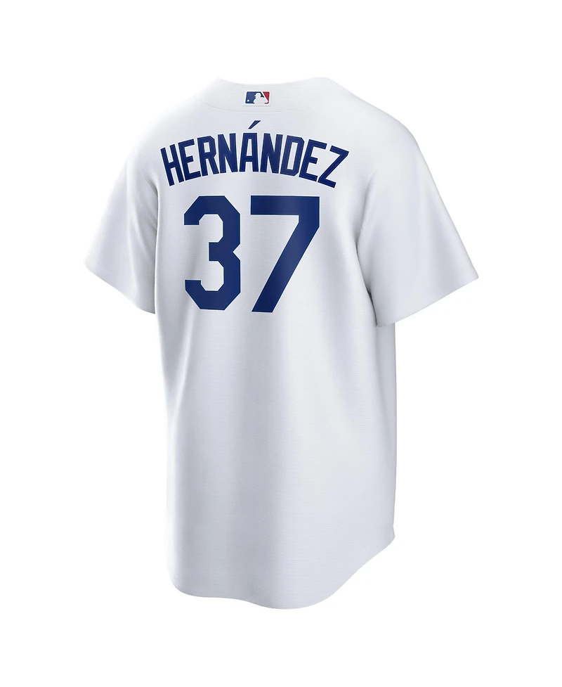 Nike Men's Teoscar Hernandez White Los Angeles Dodgers 2025 World Series Home Replica Player Jersey