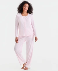 Charter Club Women's Pointelle Pajama Set, Macy's Exclusive