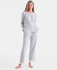 Charter Club Women's Pointelle Pajama Set, Macy's Exclusive