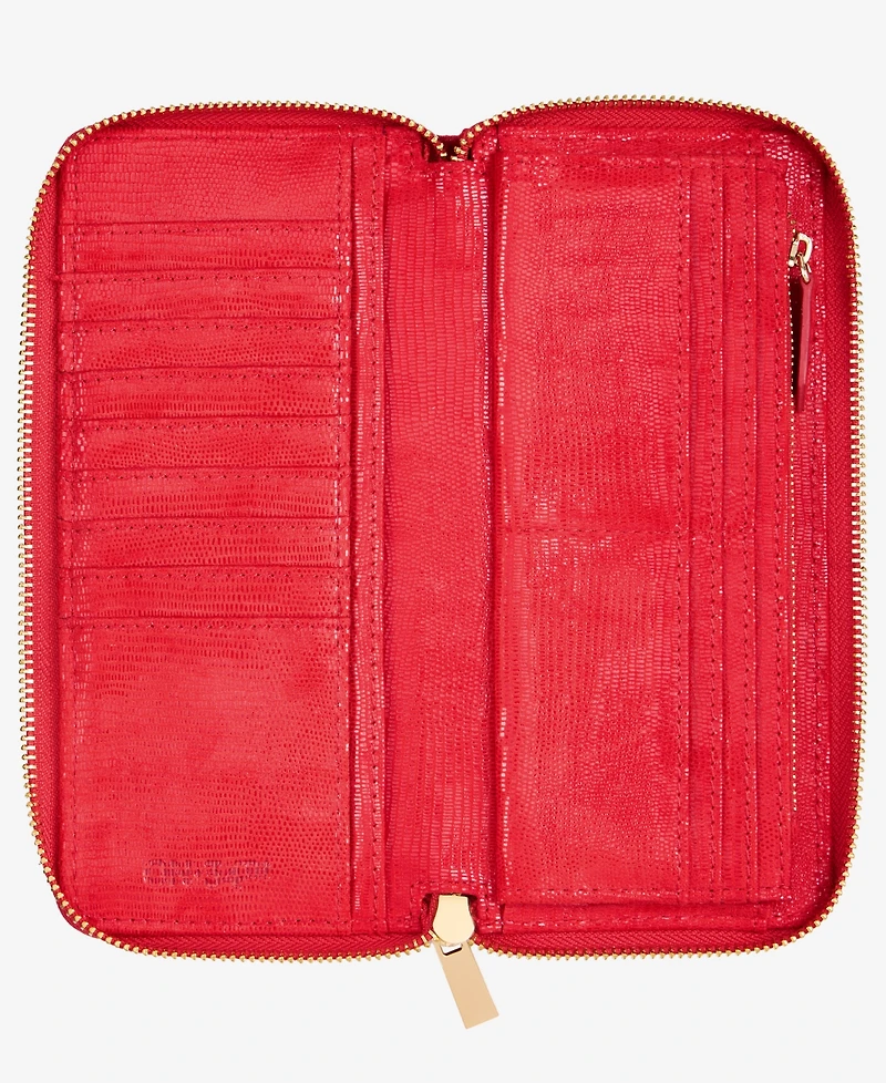 On 34th Angii Solid Zip-Around Wallet