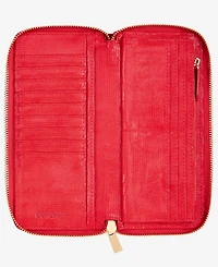 On 34th Angii Solid Zip-Around Wallet