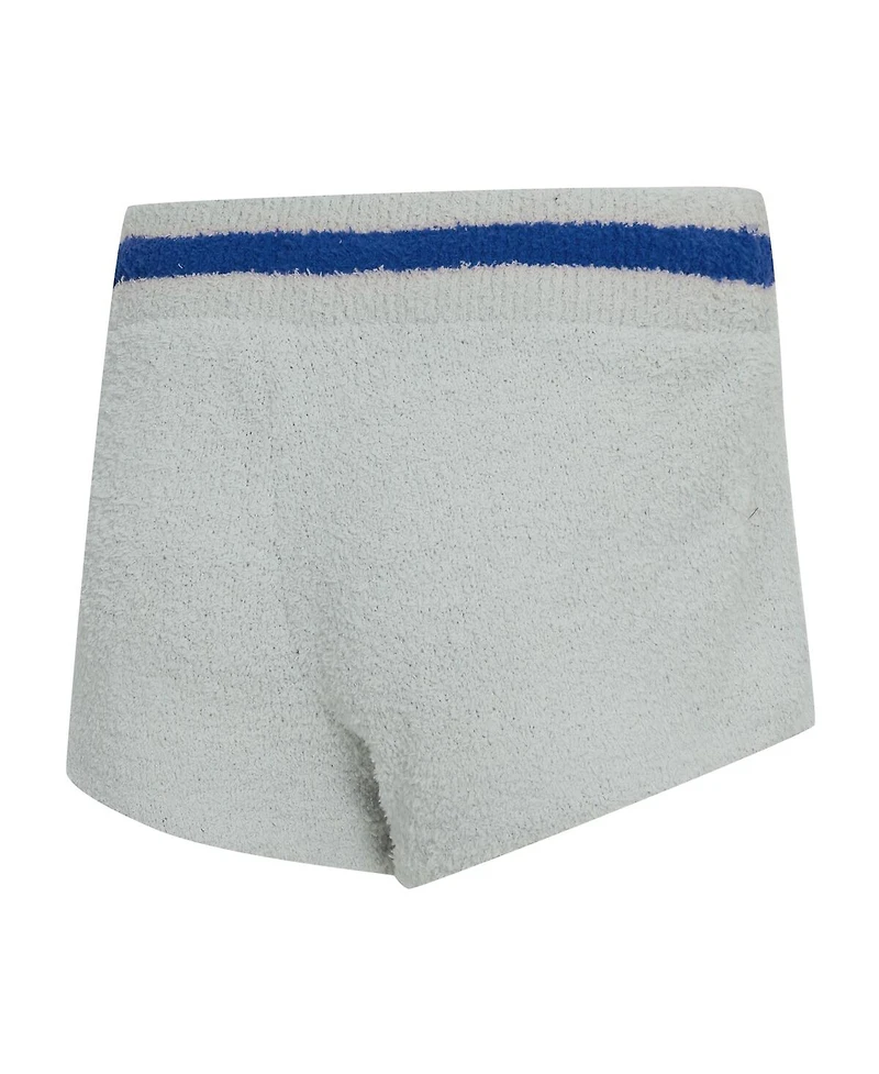 Concepts Sport Women's 2-Piece Gray Indianapolis Colts Whitley Long Sleeve Hoodie Top and Shorts Set