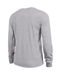 Champion Women's Gray Ohio State Buckeyes Arch Over Logo Long Sleeve T-Shirt