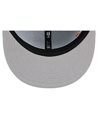 New Era Men's Blue Detroit Lions Group Chat 59FIFTY Fitted Hat