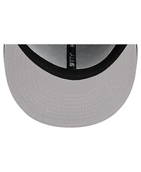 New Era Men's Navy Chicago Bears Overlap Wordmark 59FIFTY Fitted Hat