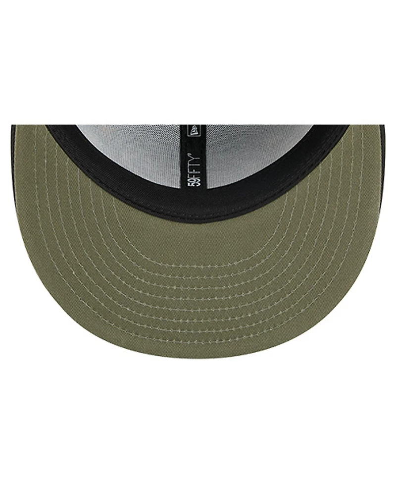 New Era Men's Black Carolina Hurricanes Military Appreciation Digital Camo Stars 59FIFTY Fitted Hat