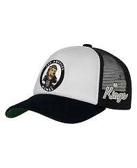 Mitchell & Ness Big Boys and Girls White Los Angeles Kings Mascot Adjustable Trucker Hat
