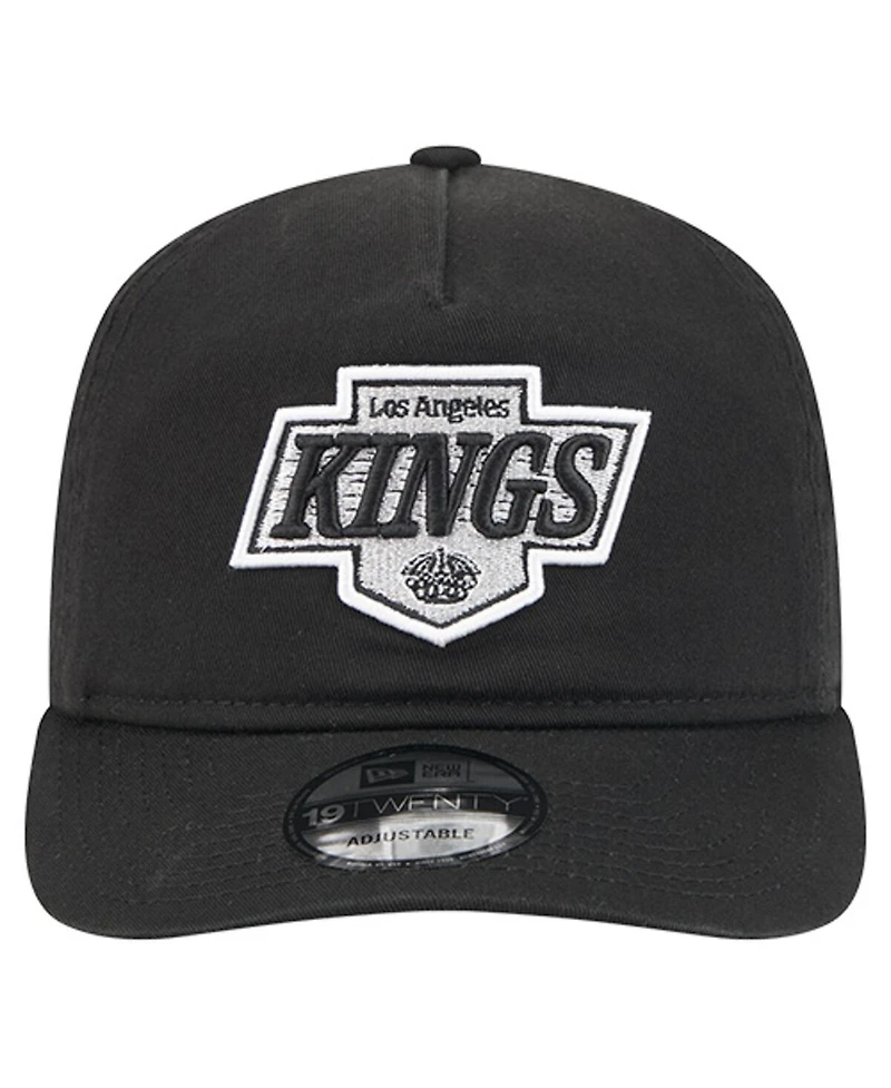New Era Men's Black Los Angeles Kings 19TWENTY Adjustable Hat
