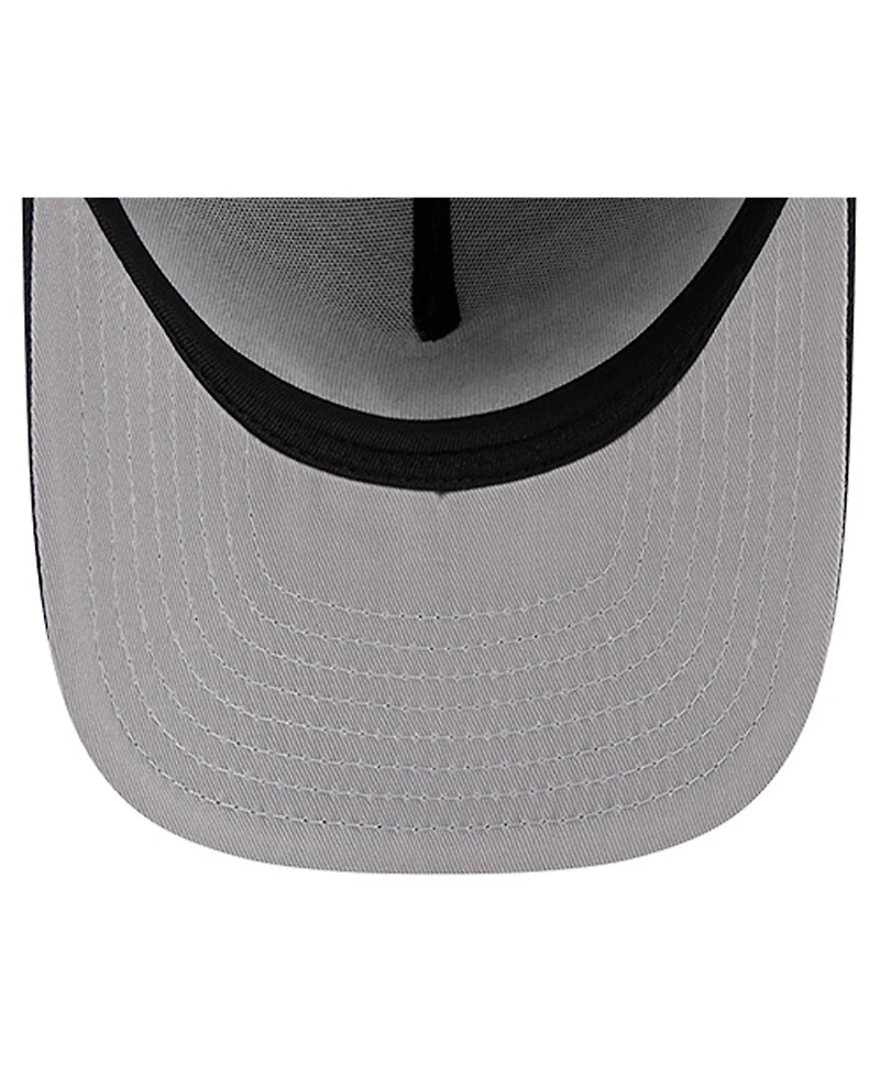 New Era Men's Navy Detroit Tigers Local Play A-Frame 9FIFTY Snapback Hat