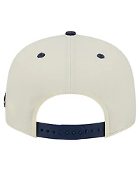 New Era Men's Cream Milwaukee Brewers Mascot Pin 9FIFTY Snapback Hat
