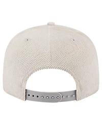 New Era Men's Gray Minnesota Vikings Cord Rope Corduroy 9FIFTY Snapback Hat