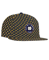 Under Armour Men's Navy Notre Dame Fighting Irish Gameday ArmourFuse Snapback Hat