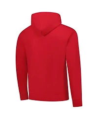 Mitchell & Ness Men's Scarlet San Francisco 49ers Nfl x Bud Light Vintage Pullover Hoodie