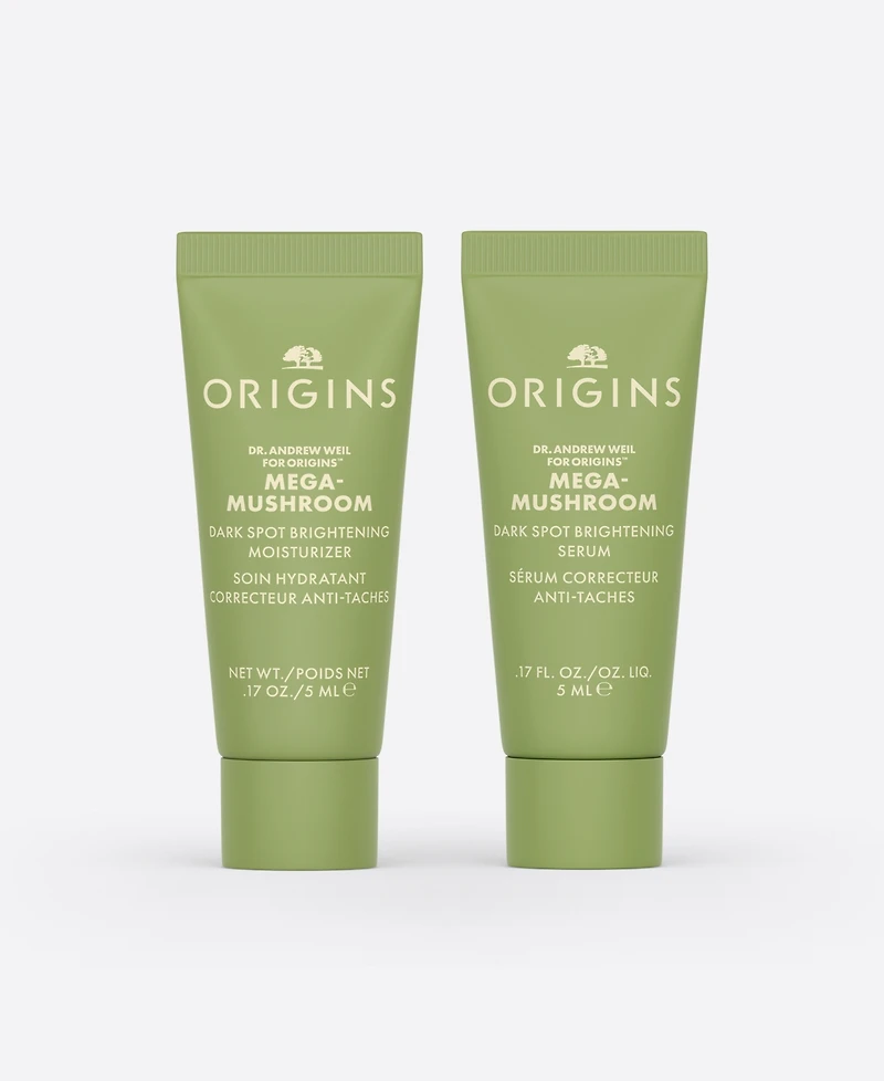 Free Mega Mushroom Dark Spot Duo with $100 Origins Purchase