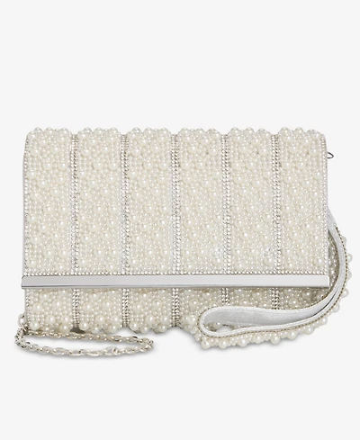 I.n.c. International Concepts All Over Pearl Pouch Clutch, Exclusively at Macy's