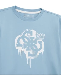 Guess Big Boys Short Sleeve Logo T-Shirt